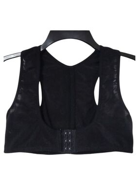 Joyshaper Breast Support Womens Size Large Black Posture Bra Shapewear Underbust